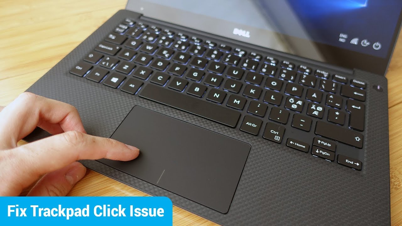 dell xps 13 touchpad